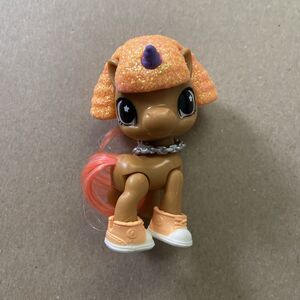 Zuru Surprise Unicorn Squad Figure Glitter Orange Hair And Orange Tail